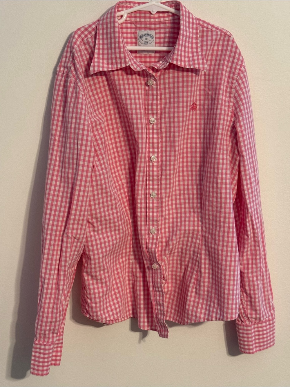 Kids Brooks Brothers pink button down sz 10